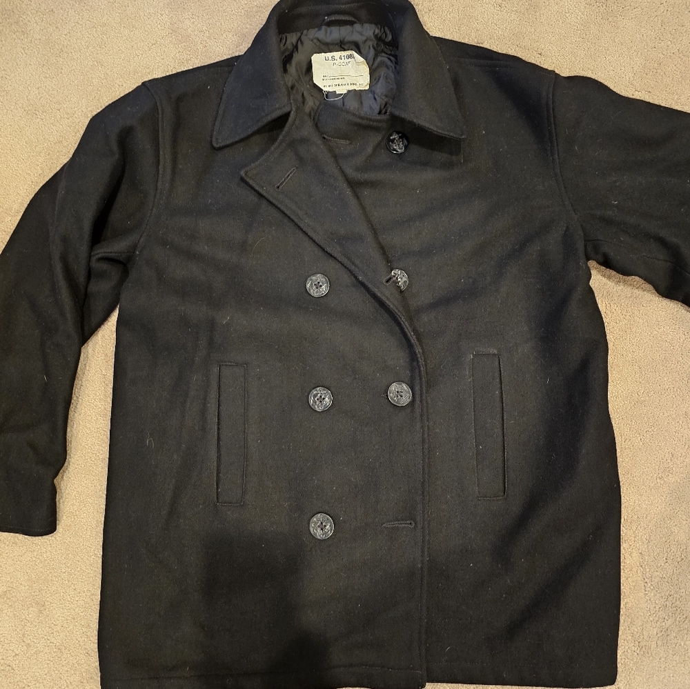 Vintage Men's Authentic P Coat